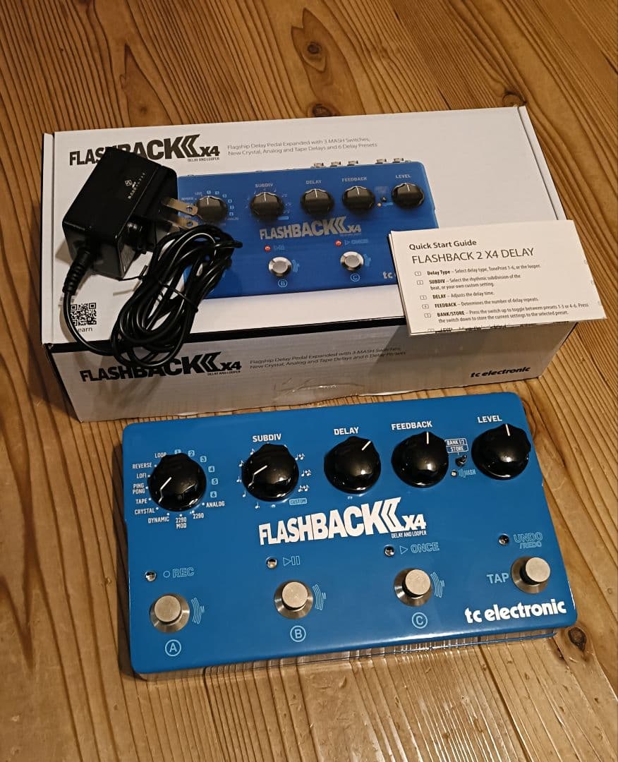 tc electronic FLASHBACK 2 X4 ディレイエフェクター