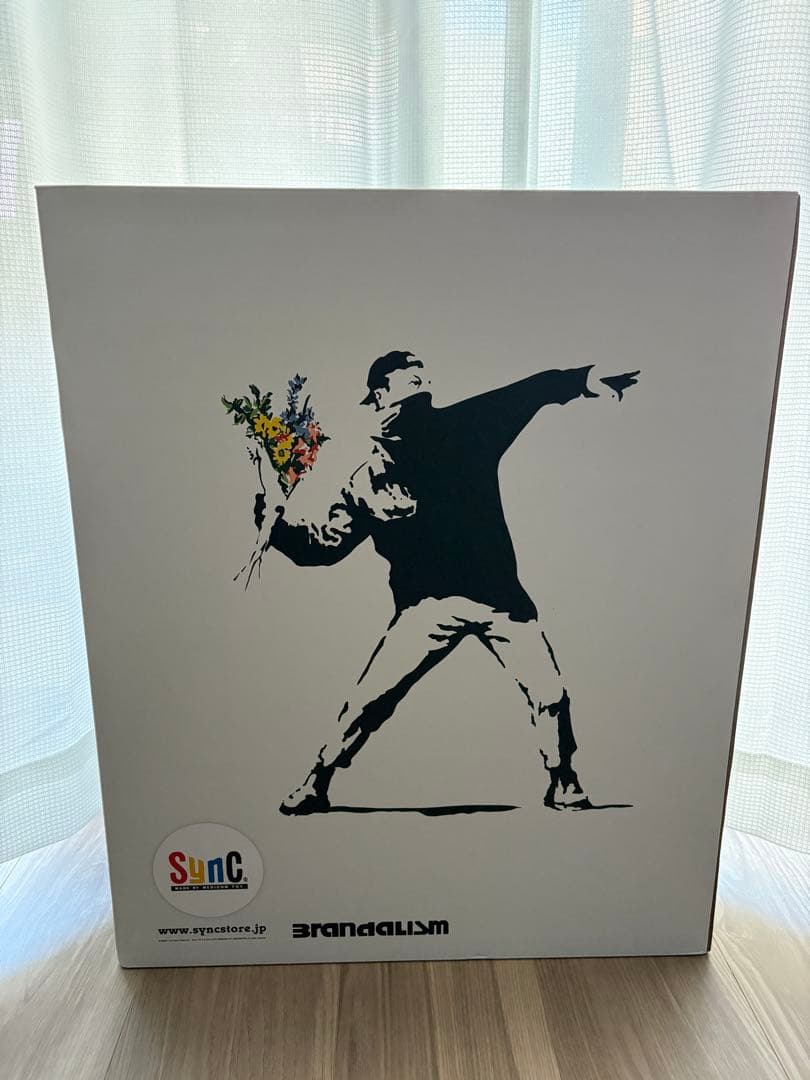 MedicomToy Syncバンクシー FLOWER BOMBER 2016年 MEDICOM TOY Sync. × BRANDALISM FLOWER BOMBER メディコムトイ シンク