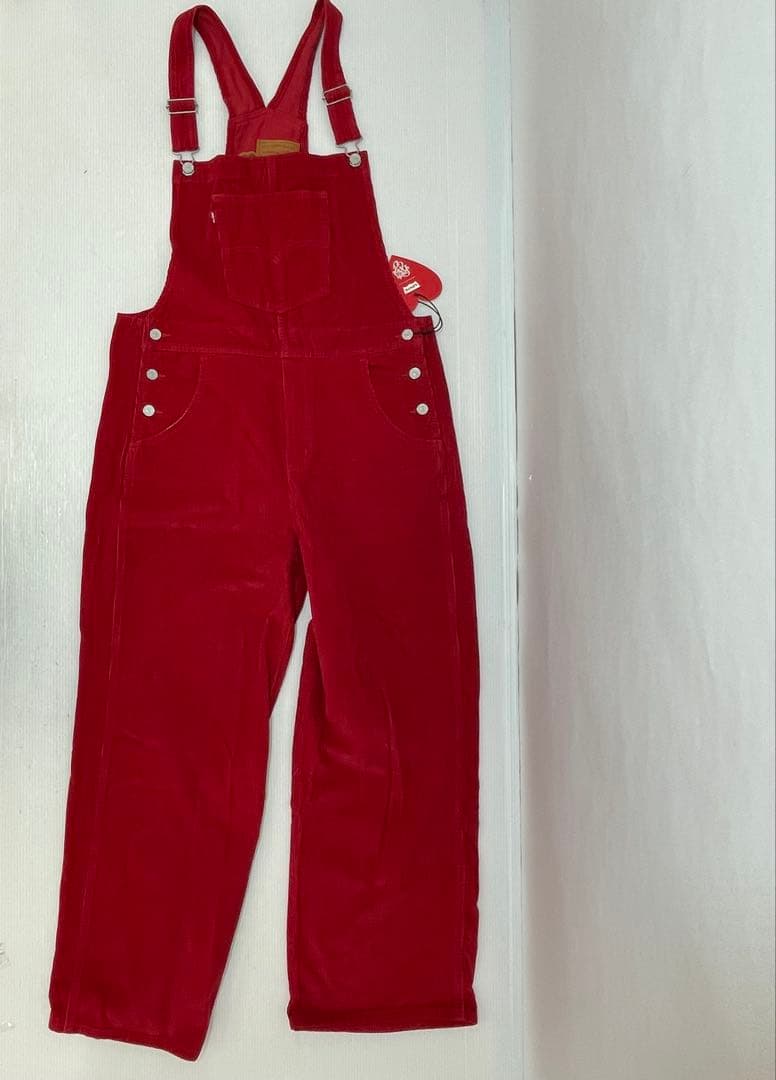 knmen133-0139 GirlsDon'tCry×Levisオーバーオール Girls' Girlfriend Overalls | TYLER'S