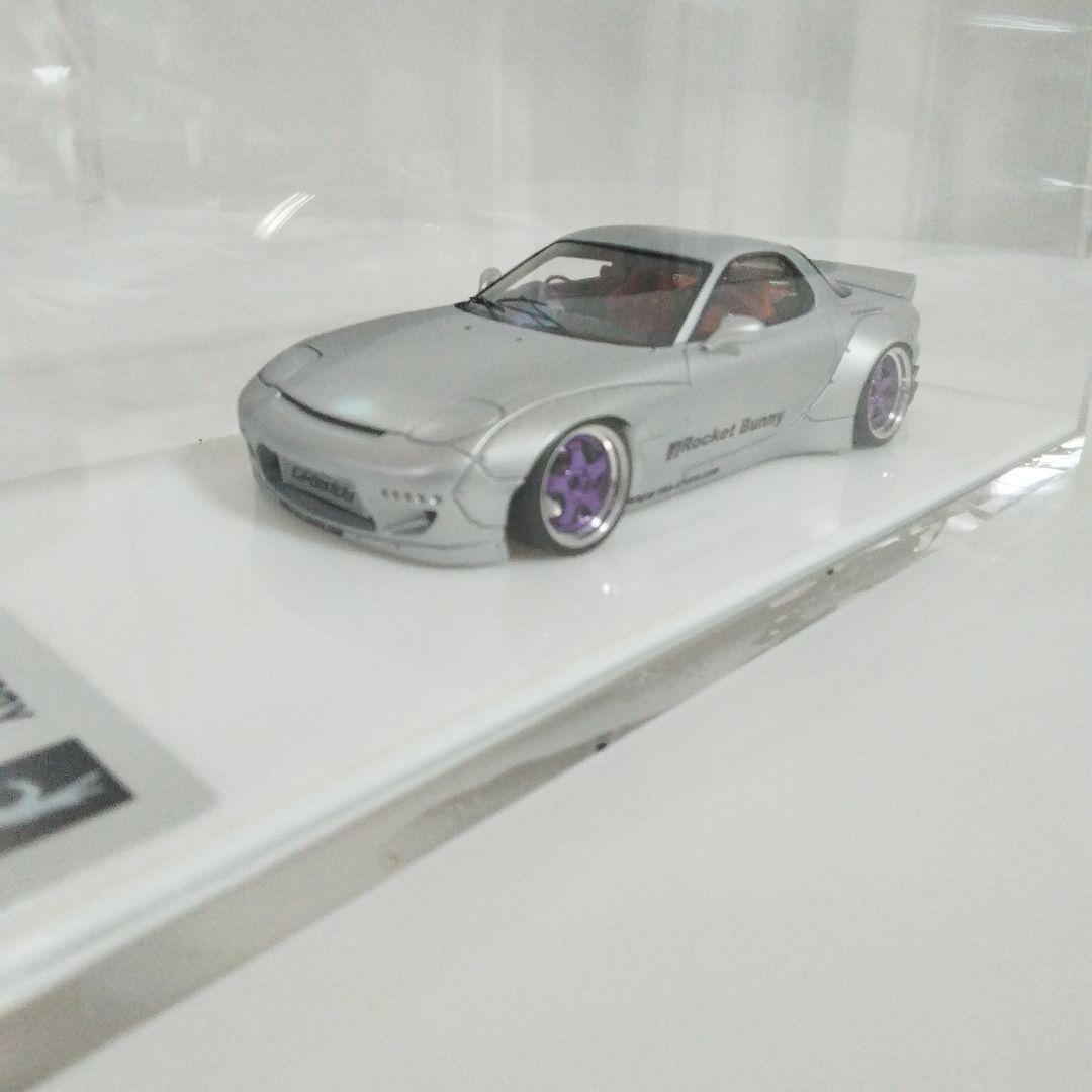 Rocket Bunny RX-7 (FD3S) 限定版1/43 Error 404 x Old School JDM 1/64 Mazda RX-7 (FD3S) Rocket Bunny in