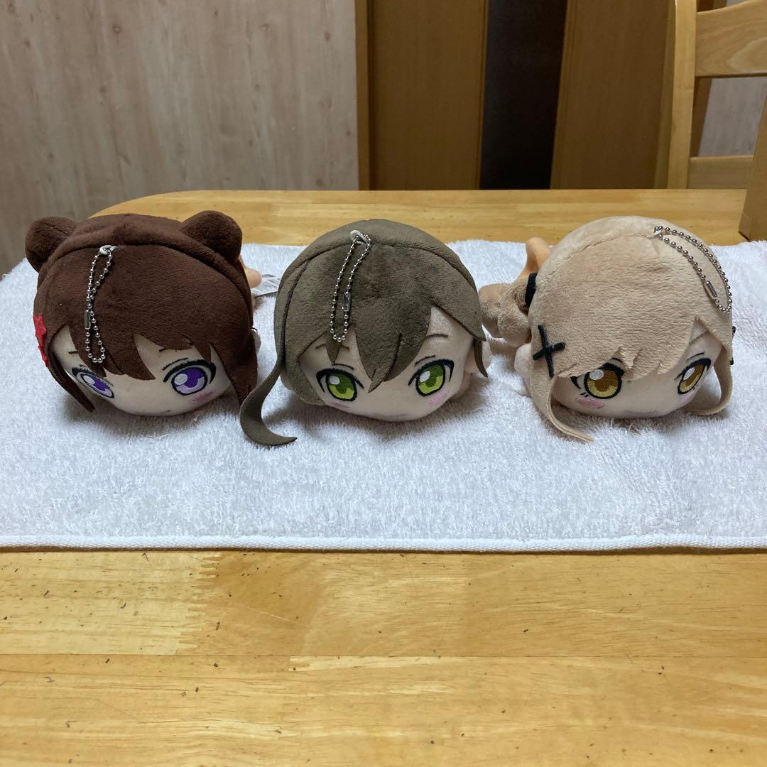 バンドリ Poppin party ぬいぐるみ 戸山香澄　市ヶ谷有咲　花園たえ