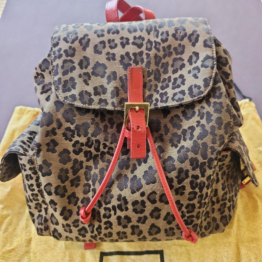 ヒョウ柄リュック・バックパック