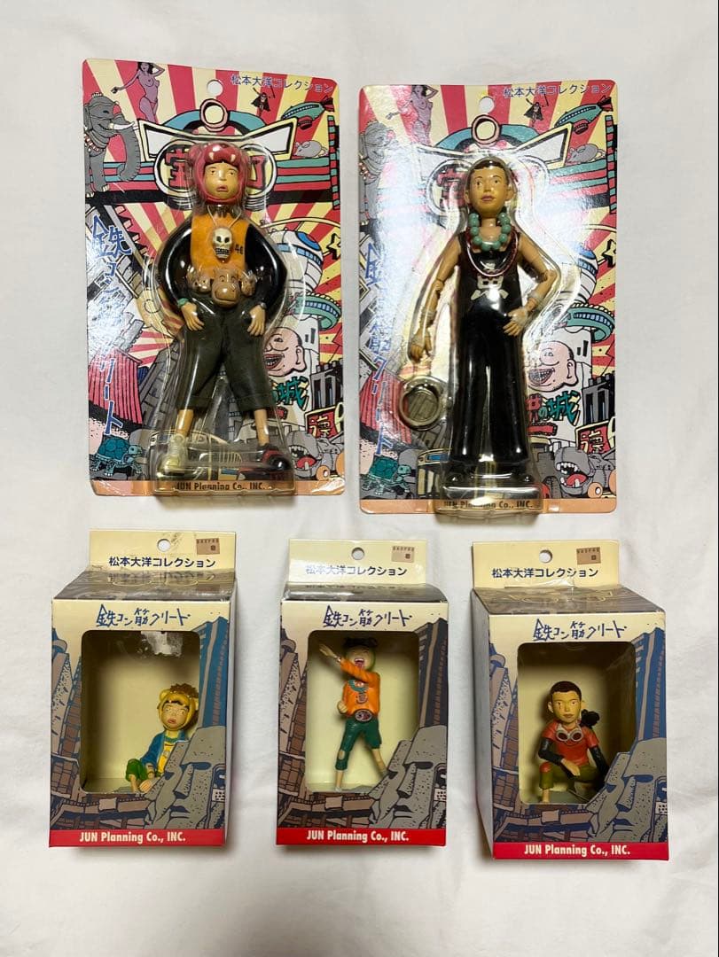 未開封】松本大洋コレクション 鉄コン筋クリート シロ・クロ 5種セット