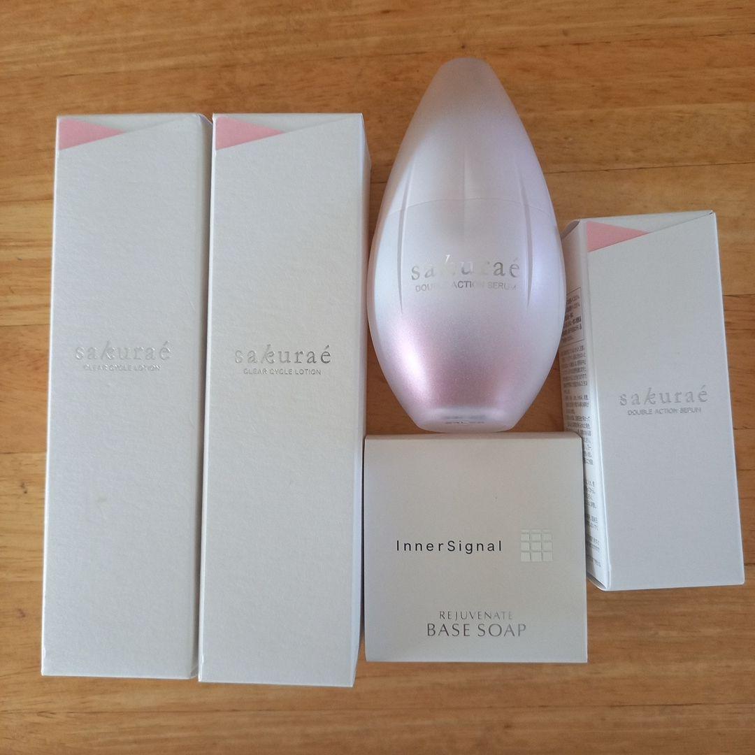 サクラエ ローション&ダブルアクションセラム&ソープ