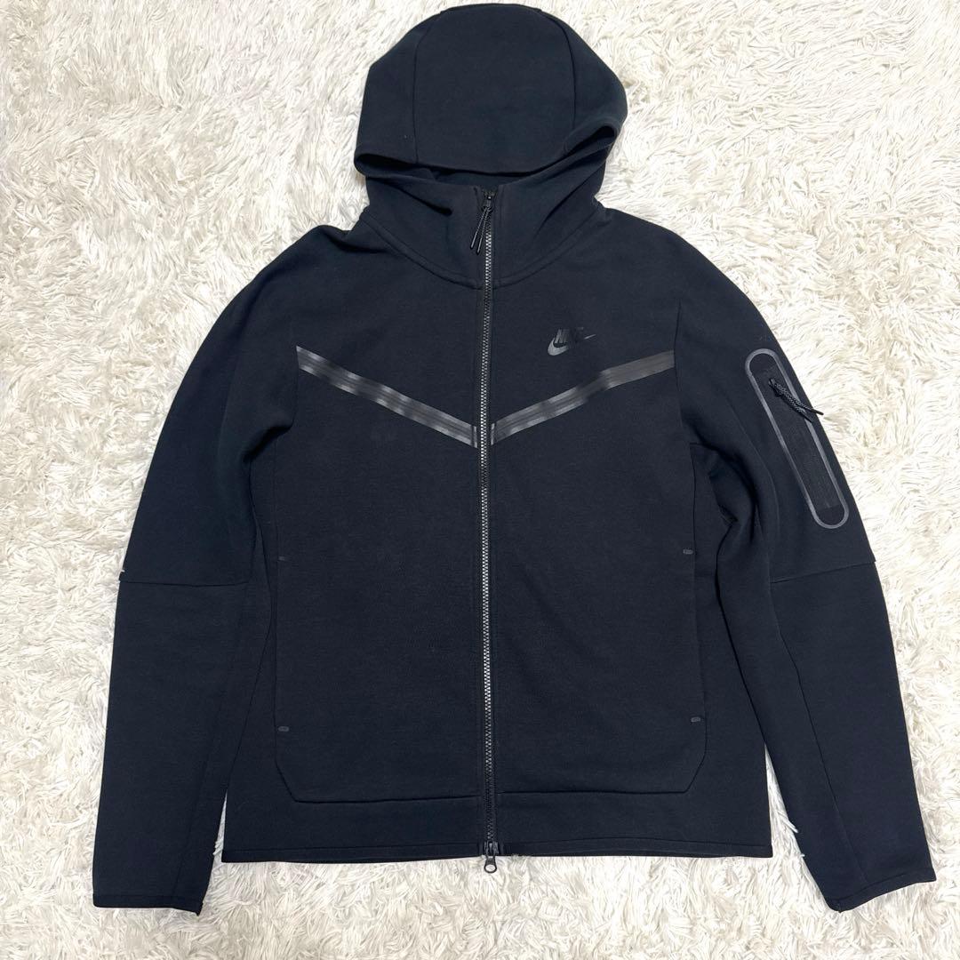 Nike ナイキ テックフリース セットアップ ブラック 上L下S 廃盤 黒