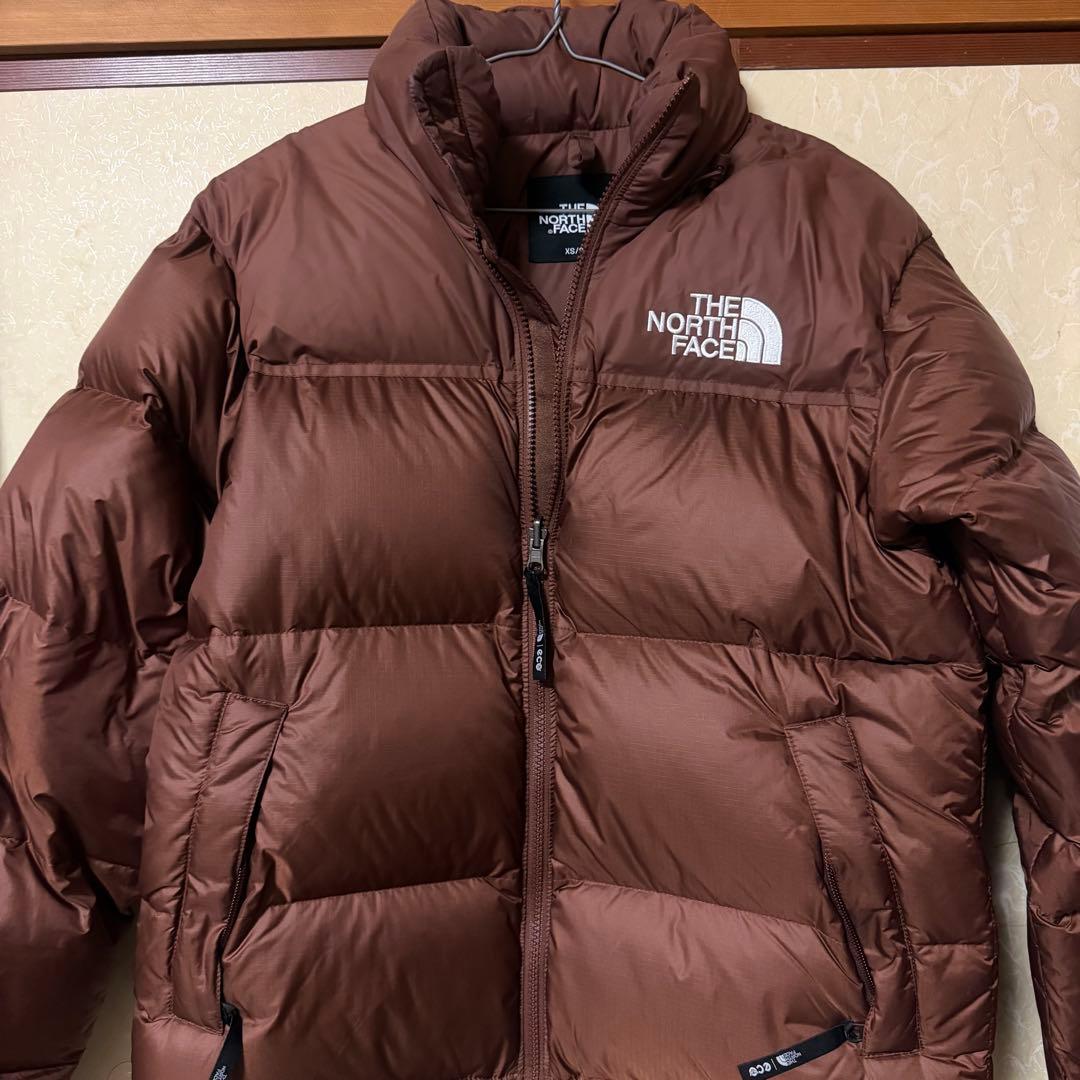 THE NORTH FACE ブラウン ダウンジャケット XS
