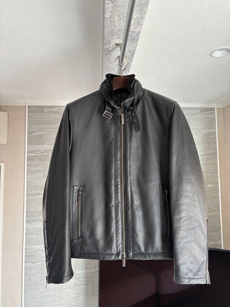 カルバンクライン　羊革レザージャケット