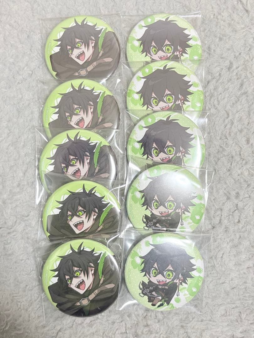 モノパス　想い出メ森　シャークん　缶バッジ