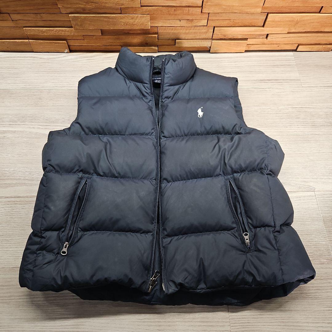 Ralph Lauren Sport ブラック ダウンベストYOU