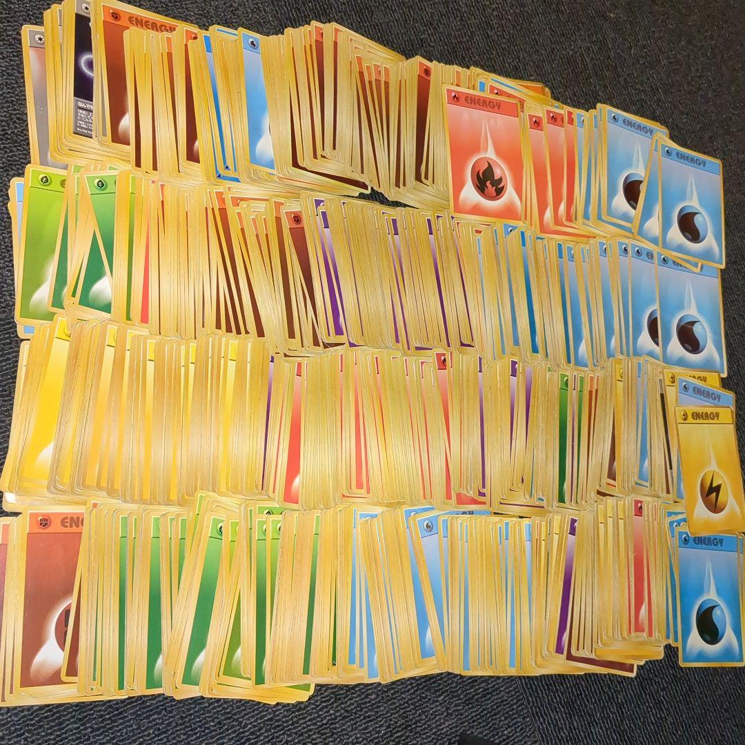 ポケモンカード 旧裏 旧裏面 エネルギー エネルギーカード 大量 1000枚