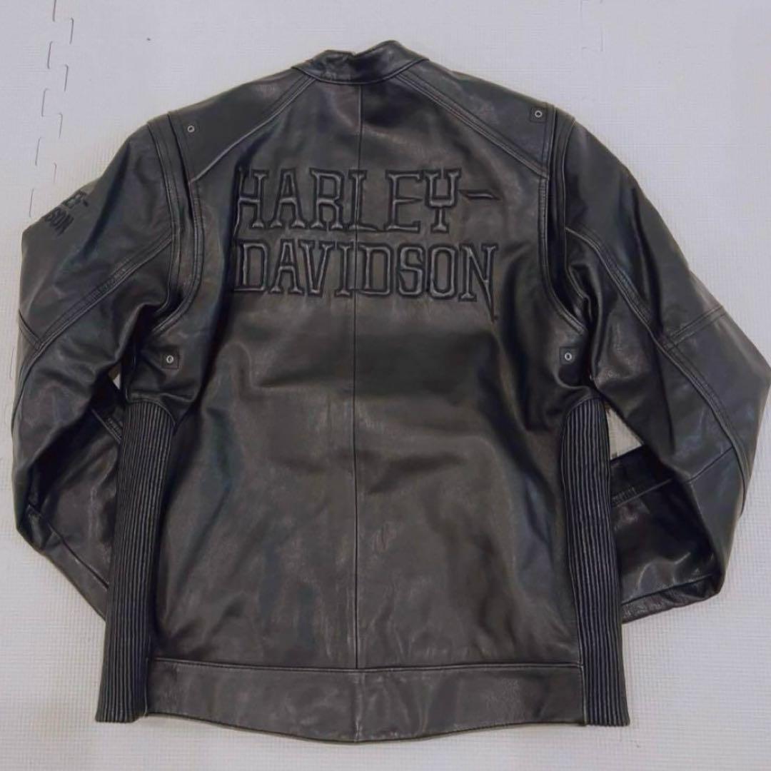 ハーレー　ライダースジャケット　シングル　ハーレーダビッドソン 古着】 ハーレーダビッドソン / Harley Davidson シングルライダース