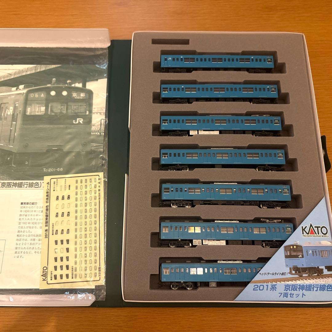 【加工品】 KATO 201系(京阪神緩行線色)7両セット