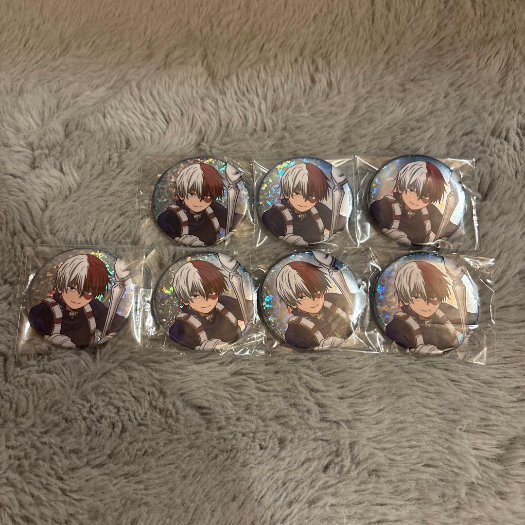 僕のヒーローアカデミア　オープンスクール　缶バッジ　轟焦凍　カップケーキ　レア