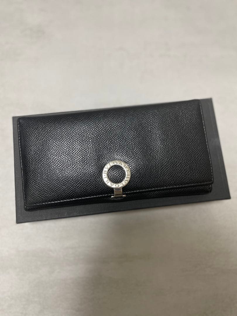 BVLGARI BVLGARI（ブルガリ・ブルガリ） ロゴクリップ 長財布