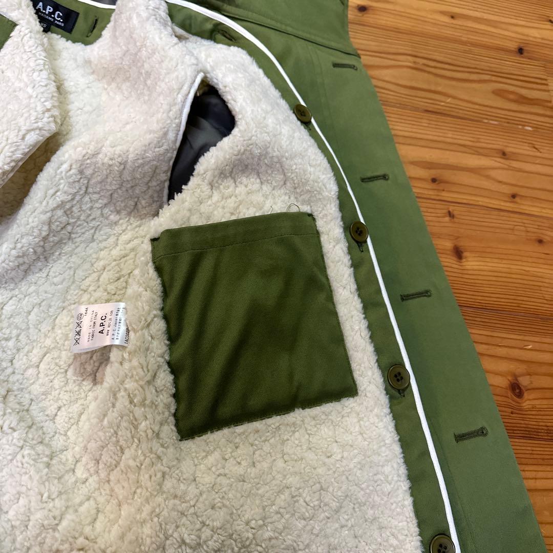 A.P.C】ボアライナー付きブルゾン