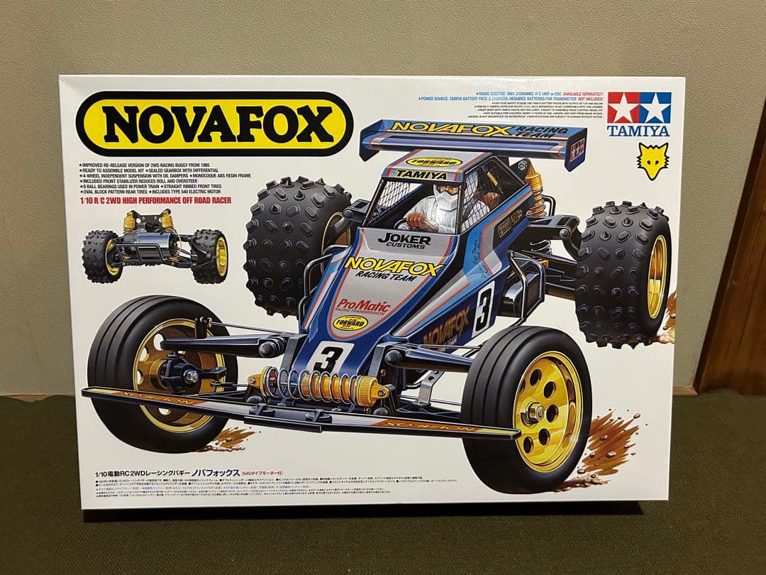 【1/10】タミヤ RCノバフォックス 未使用品 ラジコン