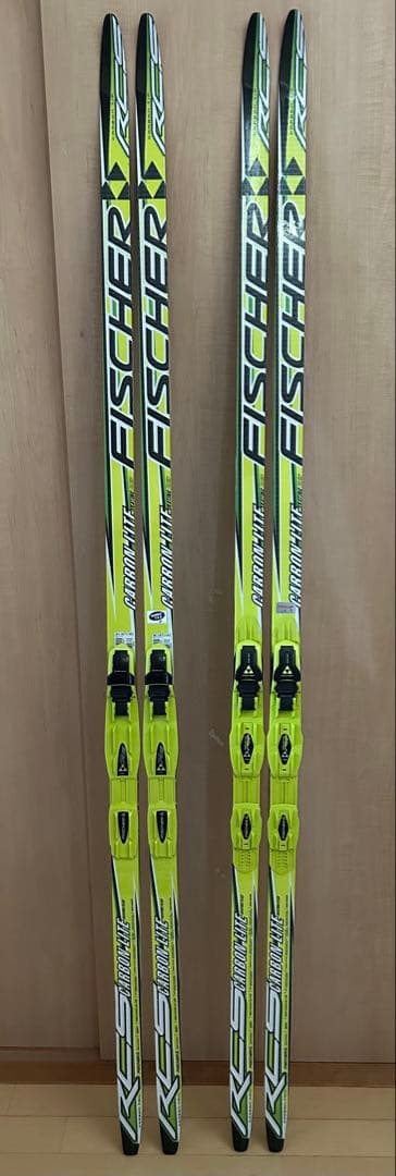 クロスカントリースキー FISCHER CARBON LITE 2台セット