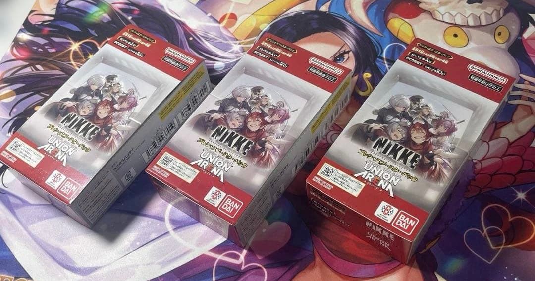 ユニオンアリーナ 勝利の女神 NIKKE プレシャスブースターパック 3BOX