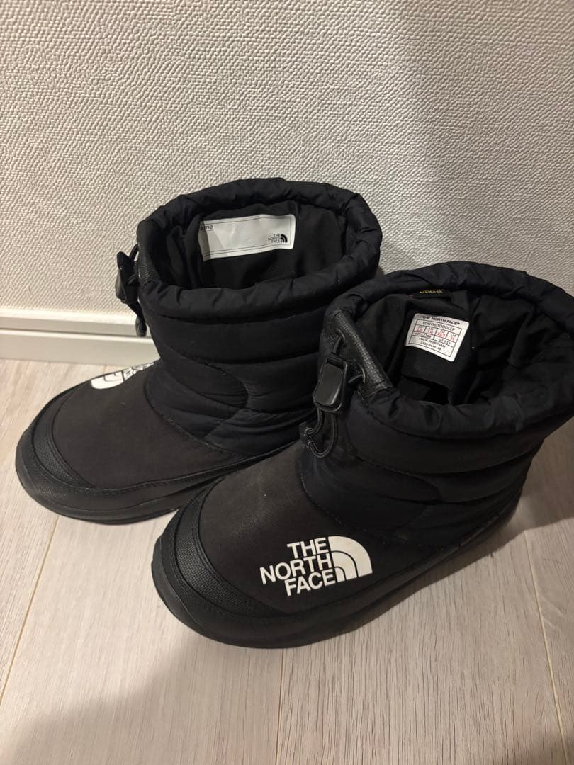 THE NORTH FACE キッズブーツ ブラック ヌプシ 21cm - メルカリ