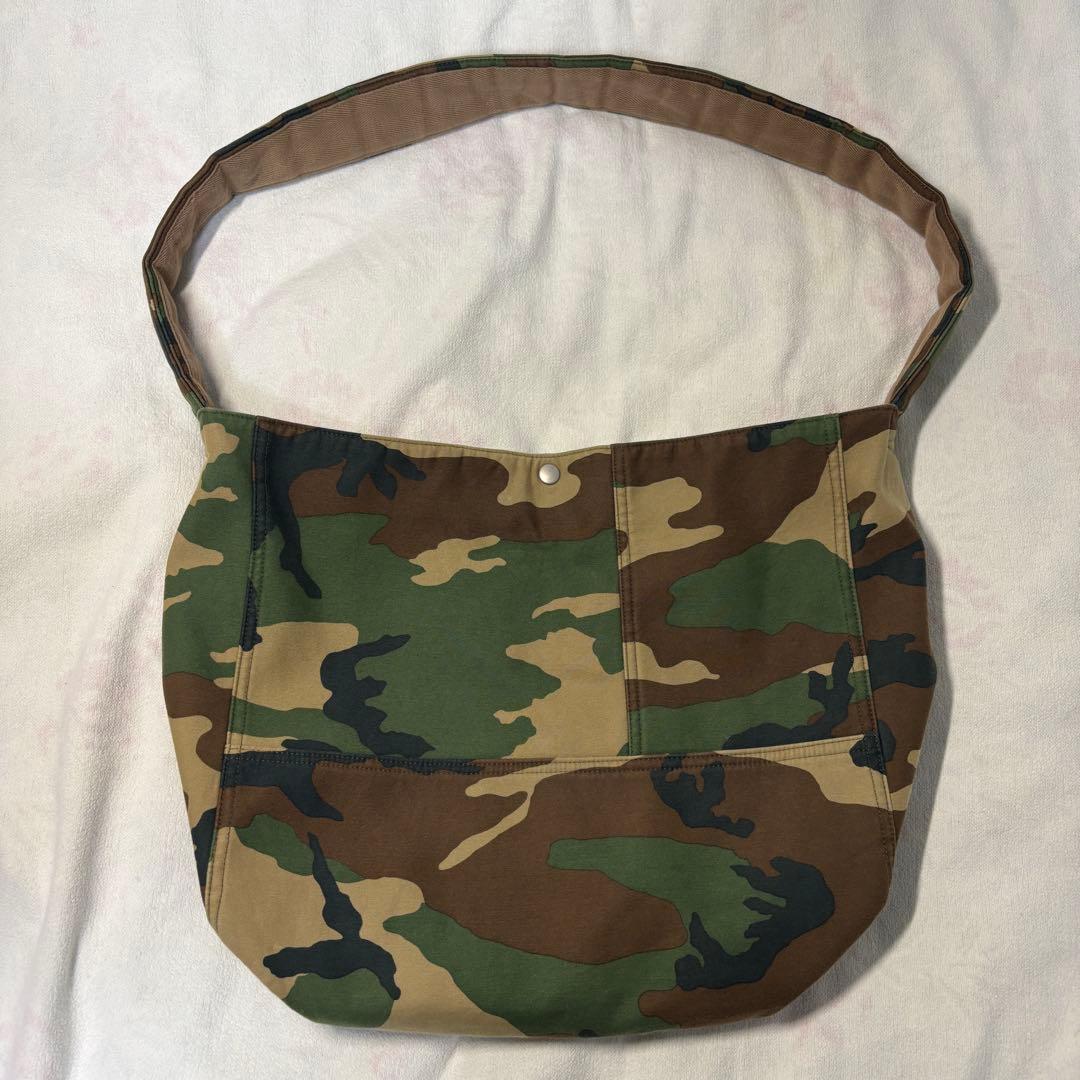 コムデギャルソンオム 迷彩ショルダーバッグ HR-K205 カモフラ