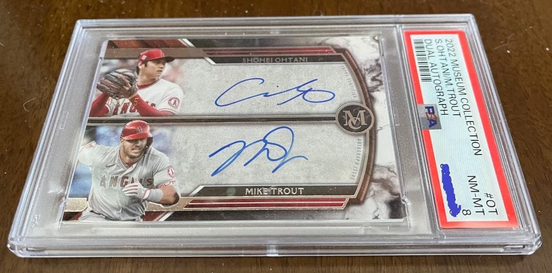 大谷翔平,トラウトDUAL AUTOGRAPHS CARD #OT 楽天市場】マイク・トラウト＆大谷翔平 #36 Topps スポーツイラスト