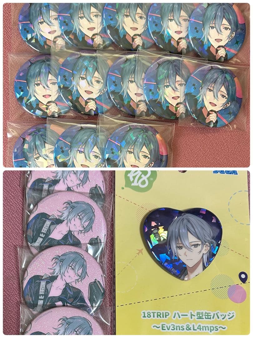 18TRIP エイトリ 蜂乃屋凪 タワレコ 缶バッジ ミニフォト - メルカリ