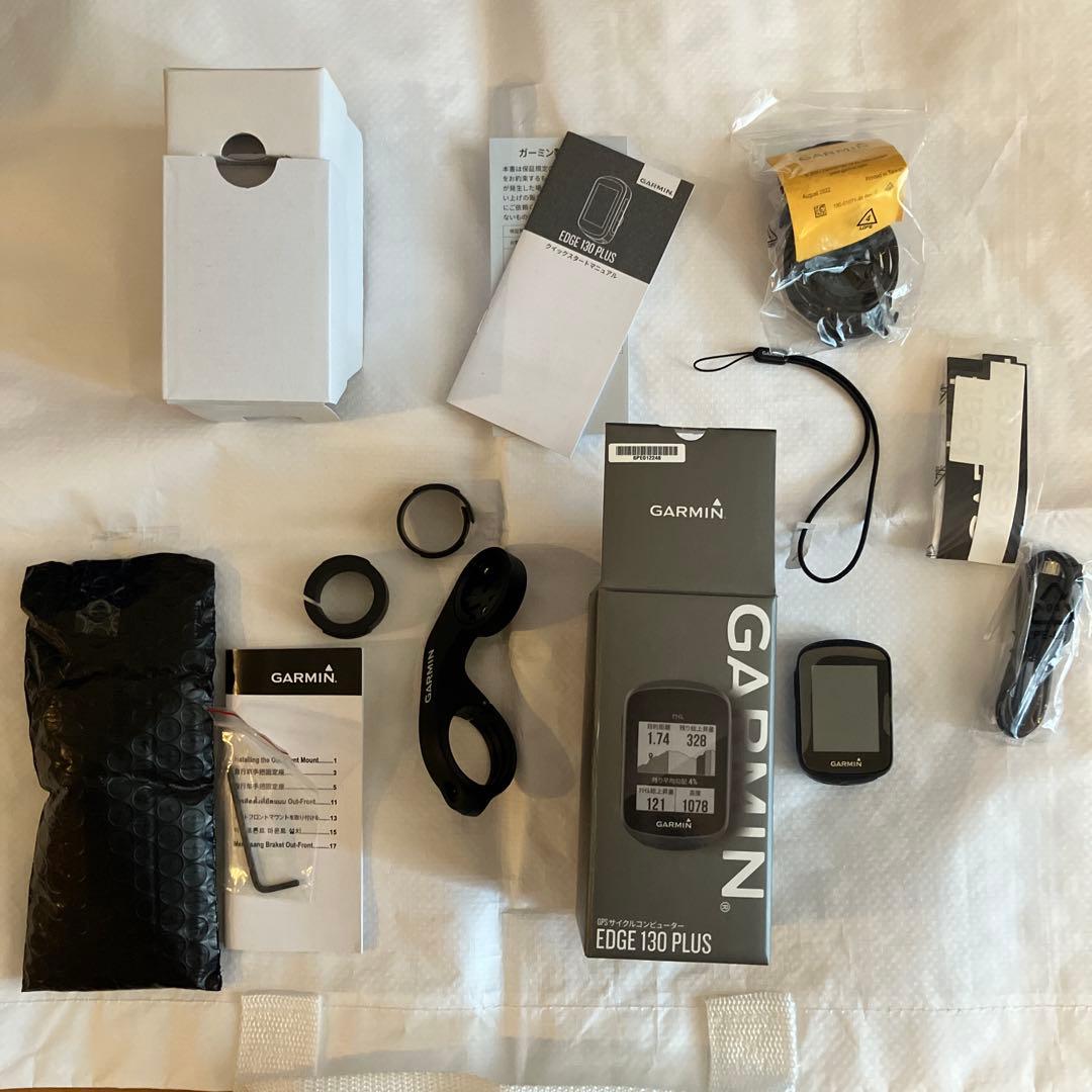 GARMIN Edge 130plus 本体と純正マウント