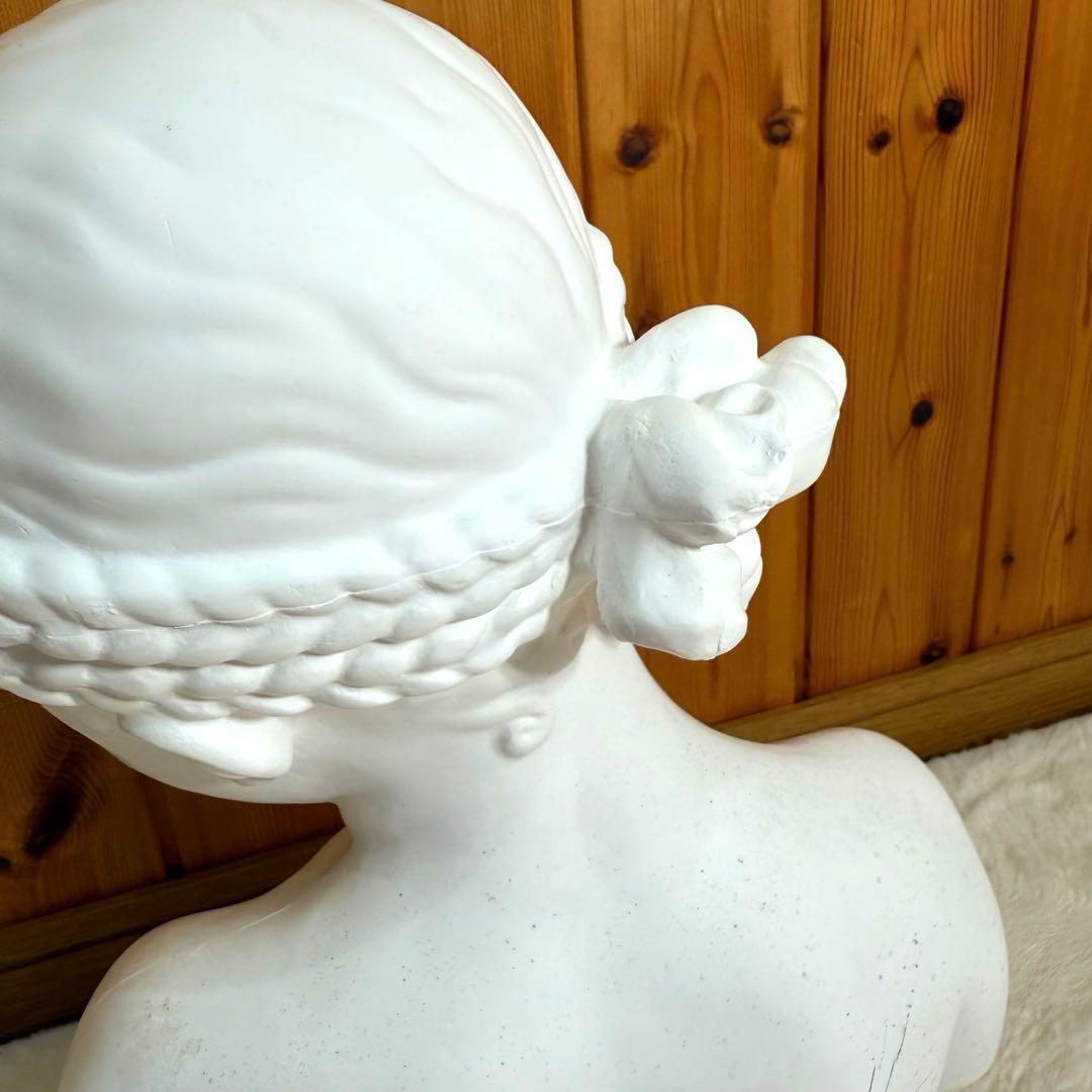 少女胸像 デッサン用 石膏像 オブジェ - メルカリ