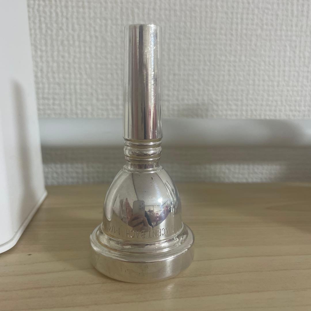 VINCENT BACH トロンボーンマウスピース 1-1/4G