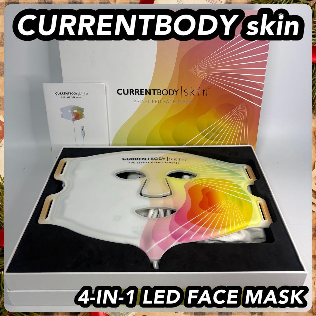 ボディ・フェイスケア CURRENTBODY skin 4-IN-1 LED FACE MASK