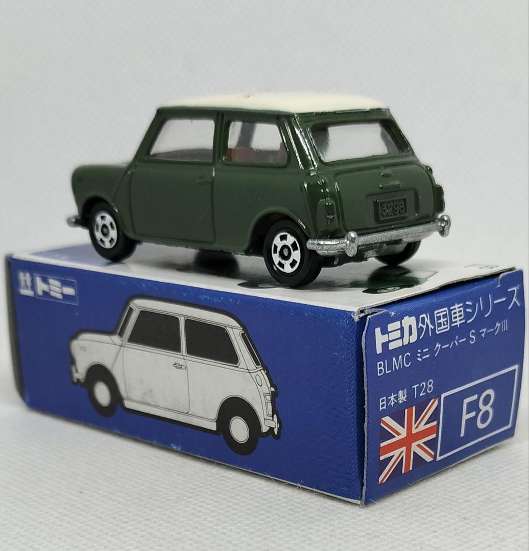 《青箱トミカF8-2特》ミニクーパーSマークⅢ【わんだあらんど】未使用超美品