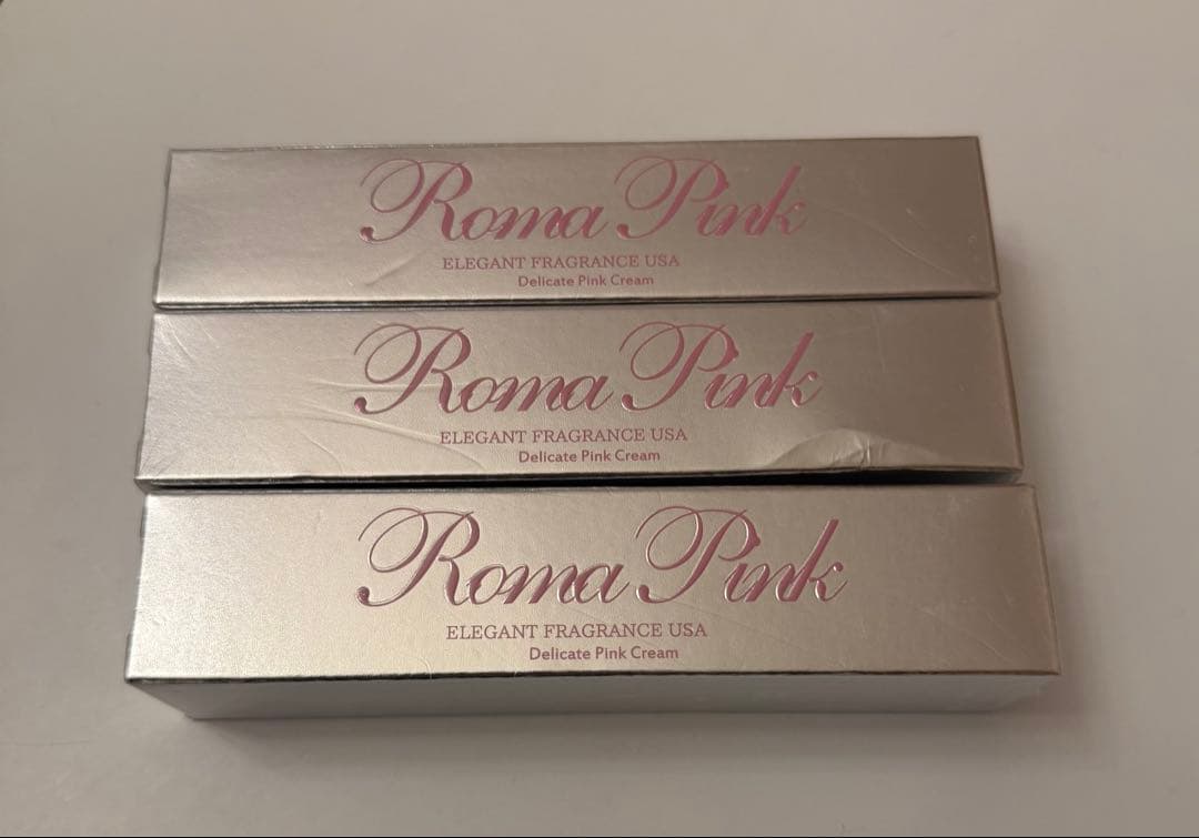 Roma Pink Delicate Pink Cream 3個セット
