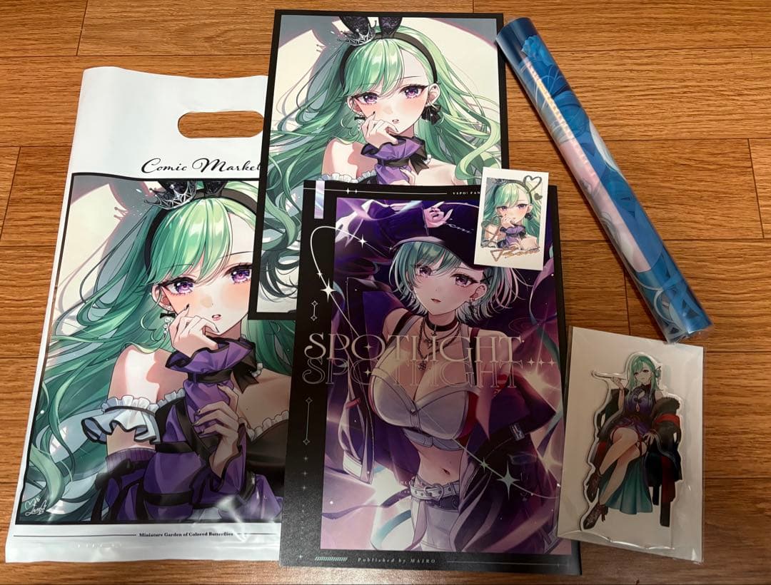 C106 彩蝶の箱庭 新刊セット MAIRO 八雲べに ぶいすぽ コミケ