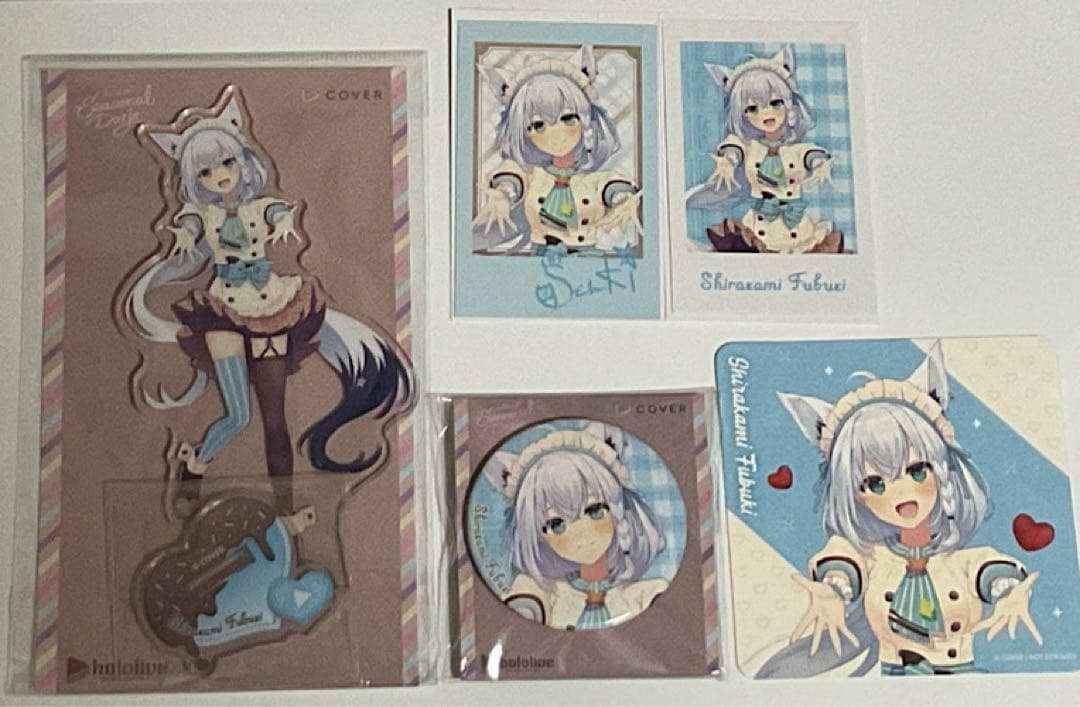 ホロライブ バレンタイン 2026 HMV 限定 グッズ 白上フブキ セット