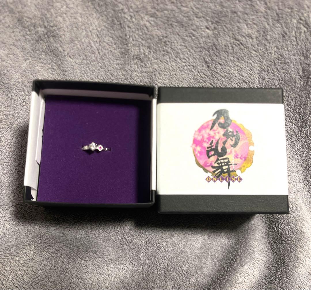 新品 刀剣乱舞 加州清光 U-TREASURE モチーフリング 15号 シルバー