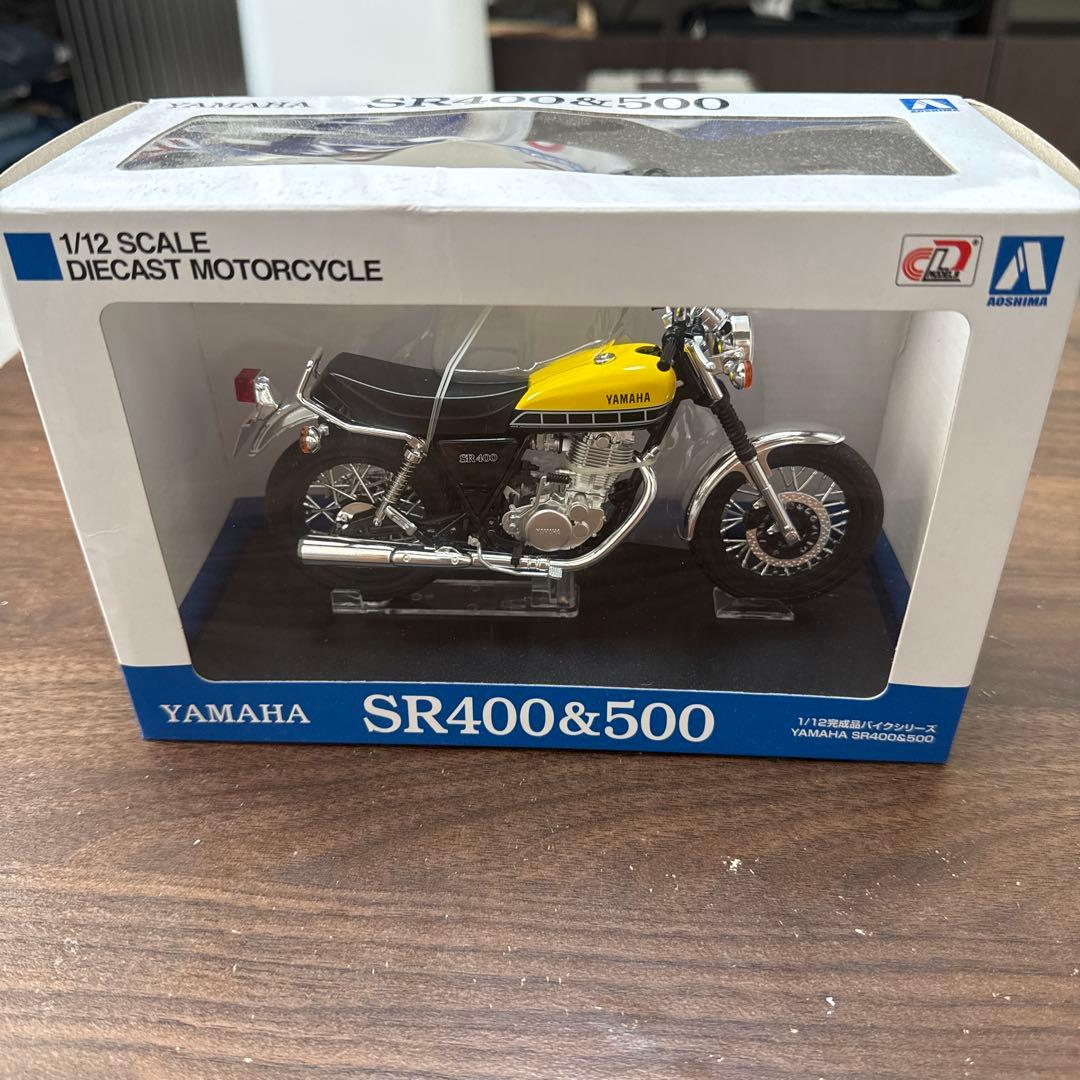 YAMAHA SR400&500 1/12スケール ダイキャストモデル - メルカリ
