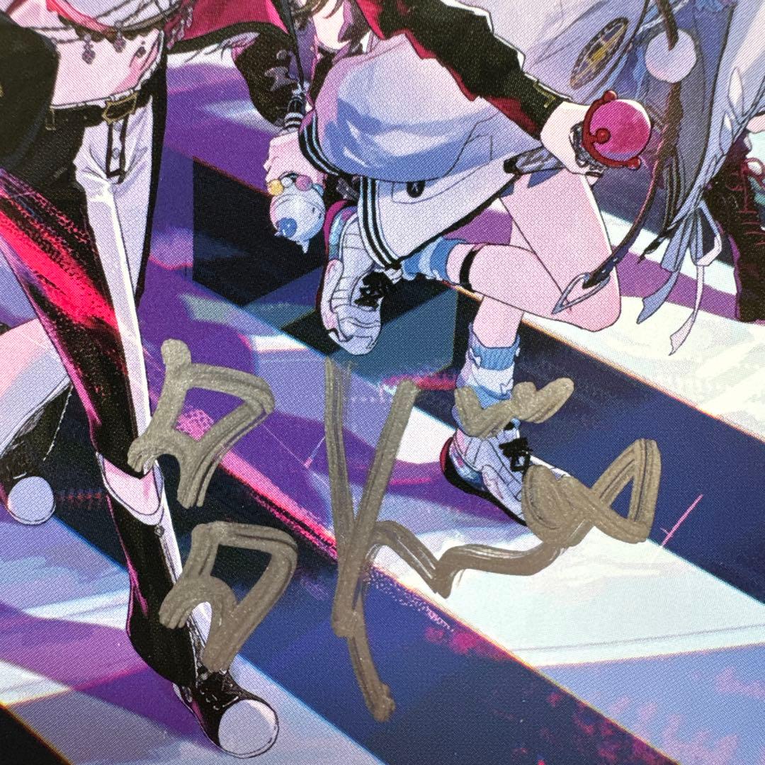 ホロライブ FLOWGLOW 綺々羅々ヴィヴィ 直筆サイン入りアナザー