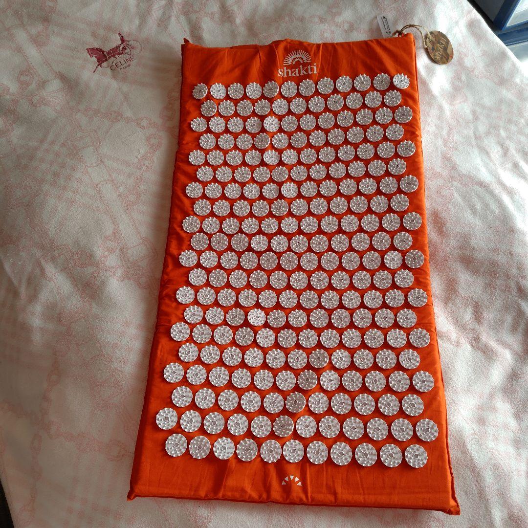 正規品 shakti リラクゼーションマット オレンジ