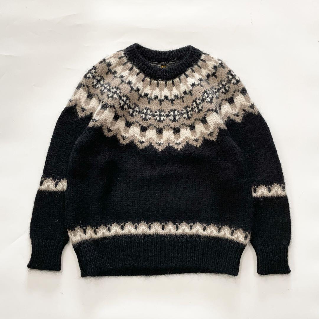 BATONER（バトナー）| ノルディックモヘアクルーネックニット