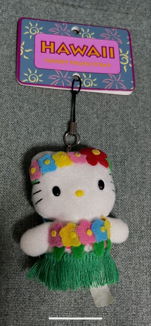 こ*き様 ハワイ限定　キティ フラダンス ストラップ　サンリオ