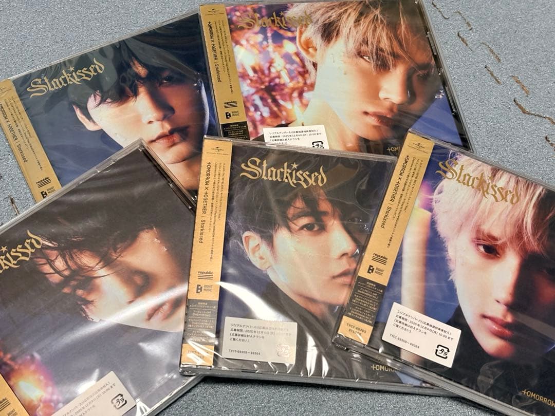 TXT star Kissed 未開封 シリアル付き