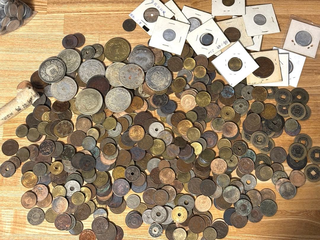ま*も様 古銭　雑銭￼　一園銀貨　まとめ売り　4265g 寛永通宝　4.2kg