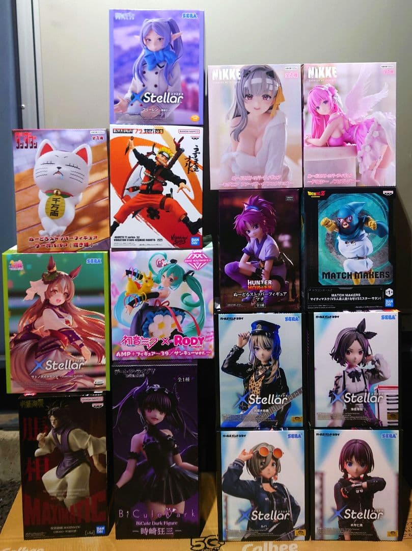 プライズフィギュア15個セット アミューズメント景品】セガプライズより「初音ミク15thAnniversary