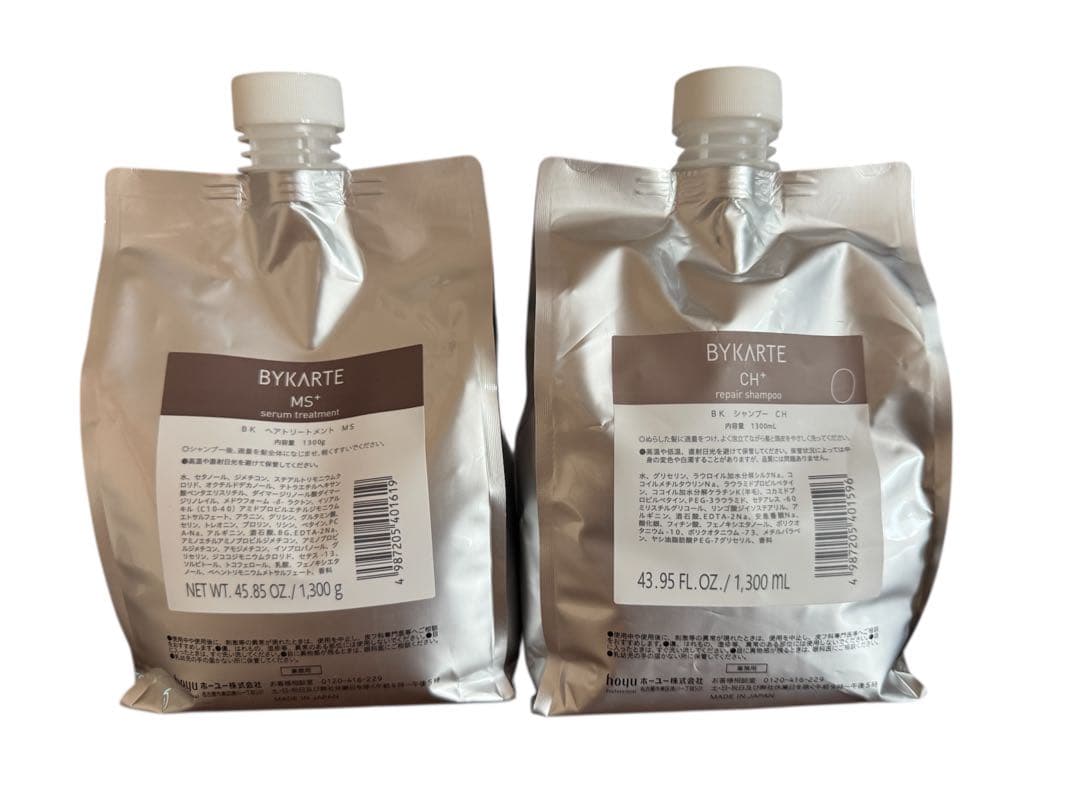 BYKARTE リペアシャンプー CH+ MS セット 1300ml