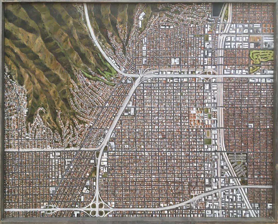 オリジナル絵画作品《Satellite Imagery No. 6》