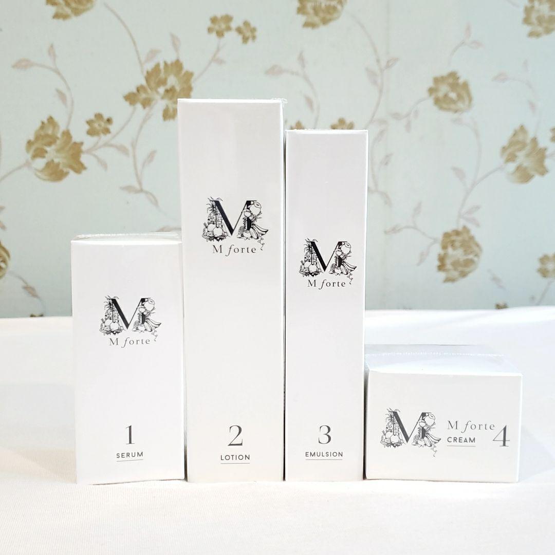 新品　万田酵素　エムフォルテ　4点セット　1～4　美容液　化粧水　保湿　日本製