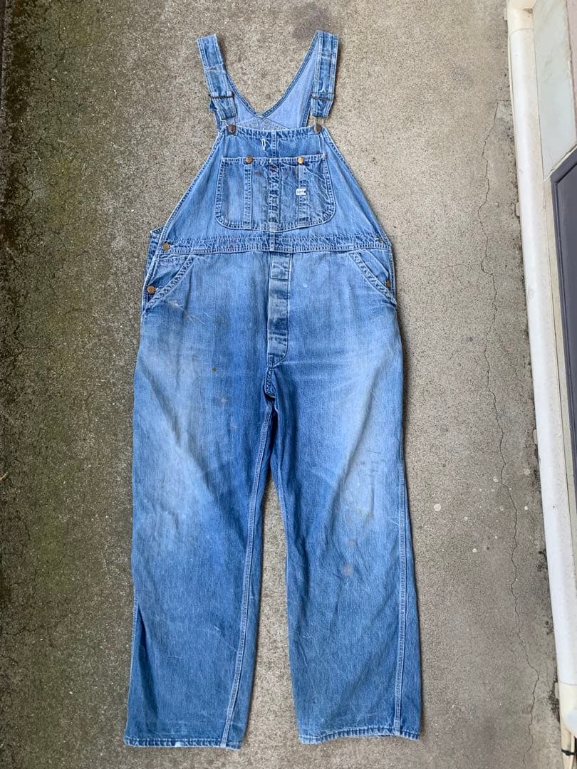 70s〜　Lee リー　デニム　オーバーオール　アメリカ製　USA製