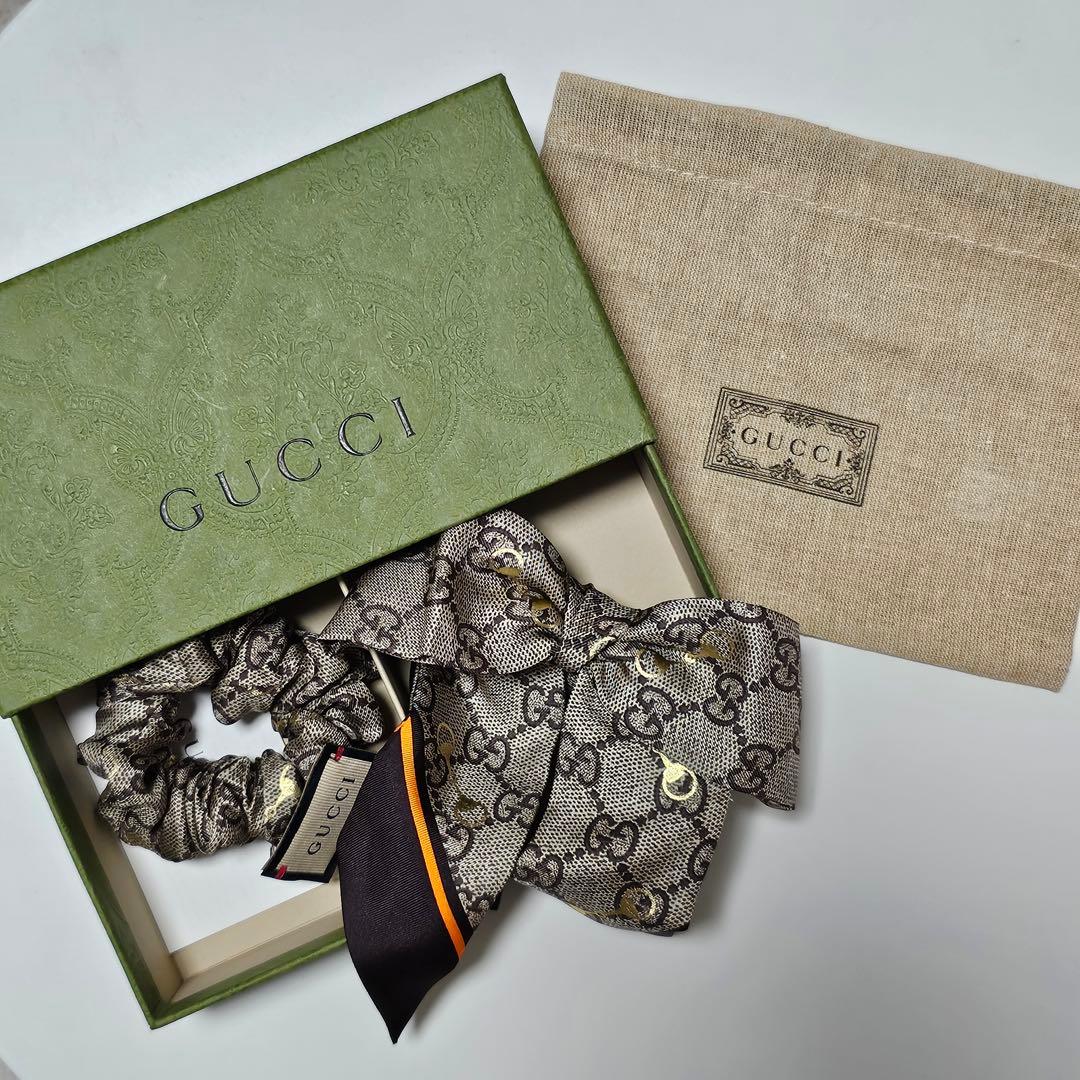 ★ぬーぴー★ GUCCI ヘアアクセサリー　シュシュセット org.jpg