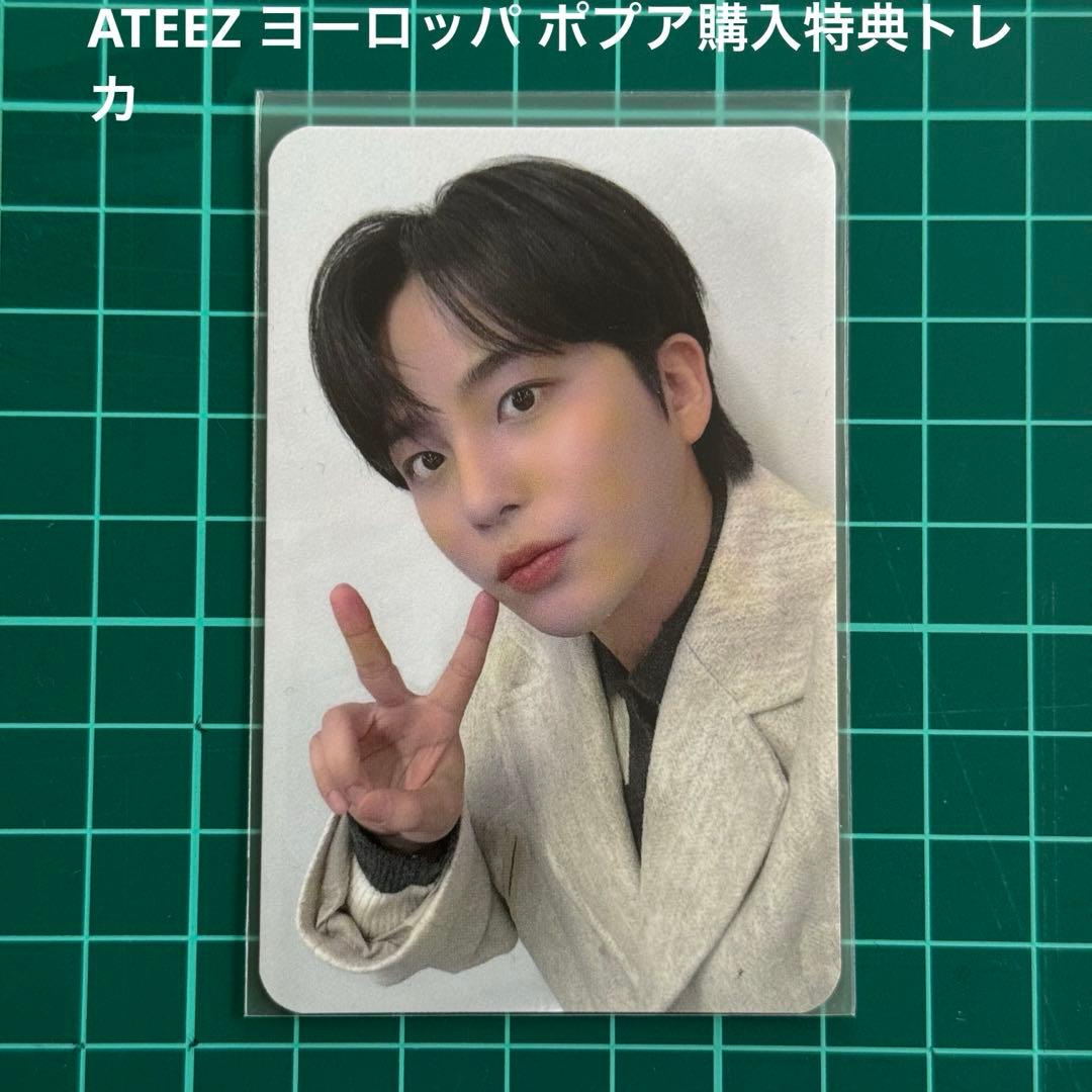 ATEEZ ヨーロッパ ポプア POP UP 購入特典 トレカ ジョンホ - メルカリ
