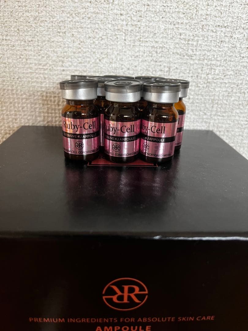 未使用未開封　ルビーセル　4Uセラム　ヒト幹細胞9本セット